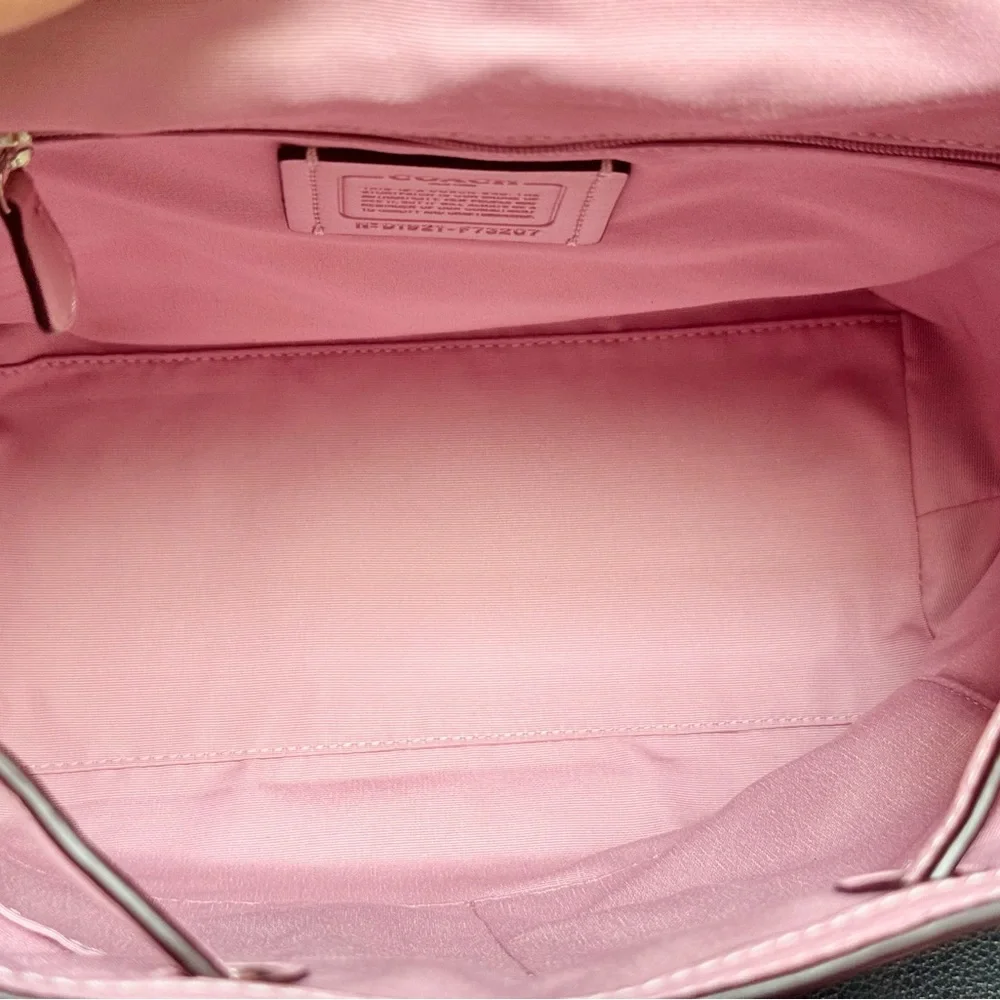 NWT Coach ELLE BACKPACK WITH ALLOVER STUDS in Pink Multi - Picture 11 of 12